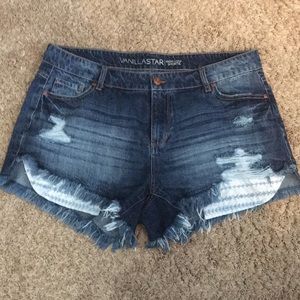 High waisted shorts